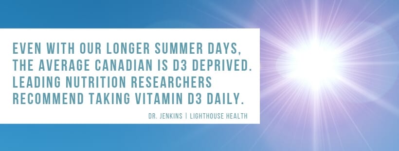 vitamin D3 Lighthouse Chiropractic Kelowna Dr. Graham D. Jenkins Kelowna Chiropractor